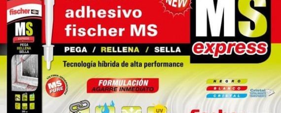 Sellador Adhesivo Fischer MS Sanit Gas